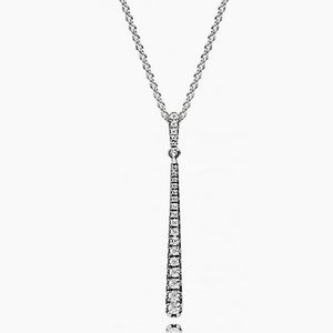 Pandora Sparkling Stones Cubic Zirconia Necklace in Sterling Silver